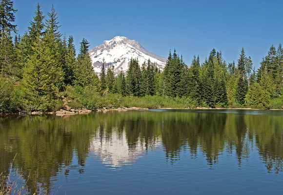 Mt. Hood and Mirror Lake, Oregon